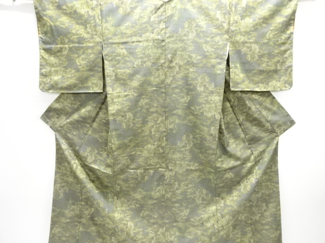 JAPANESE KIMONO / OMESHI / NISHIJIN-ORI / UNUSED / WOVEN TREES